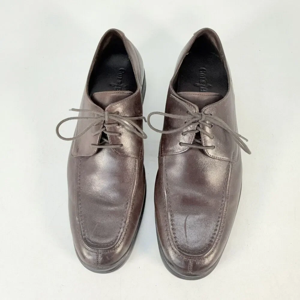 Cole Haan Men 11 M Air Stylar Split Ox Toe T Moro Brown Leather NikeAir C10697